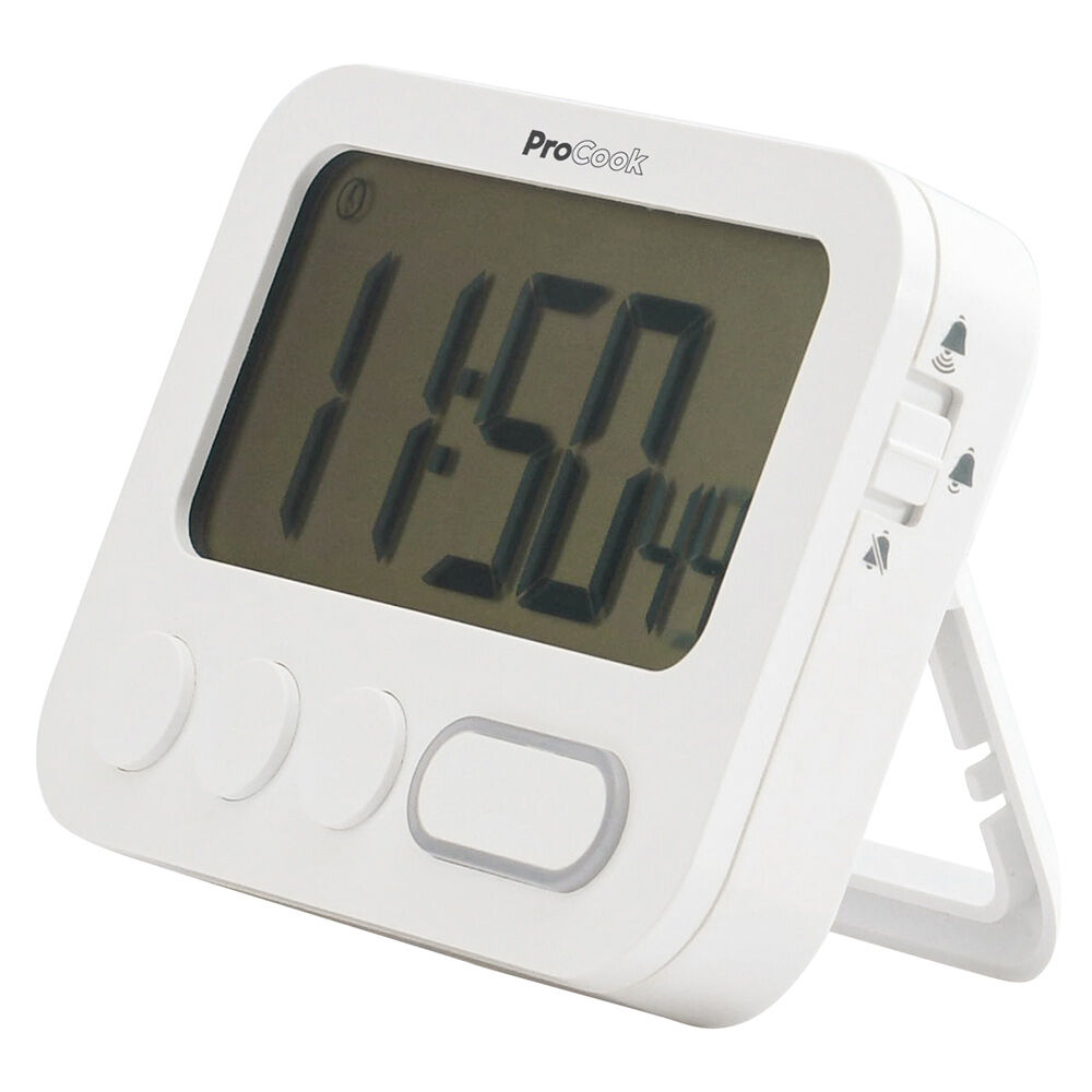 Digital Timer And Clock Magnetic Kitchen Timers From Procook