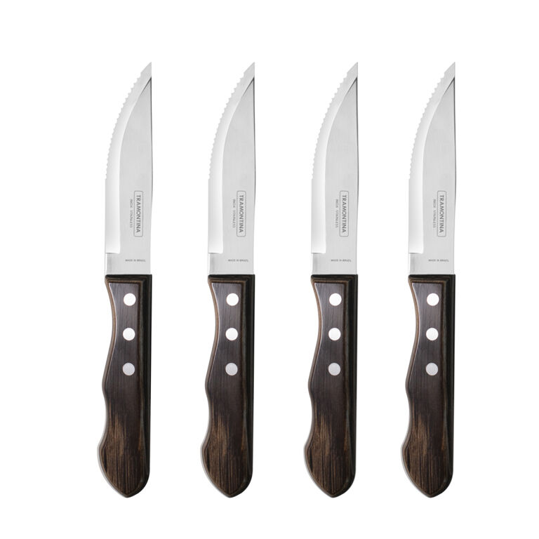 Tramontina Damascus 5 Piece Cutlery Knife Set with In-drawer Block