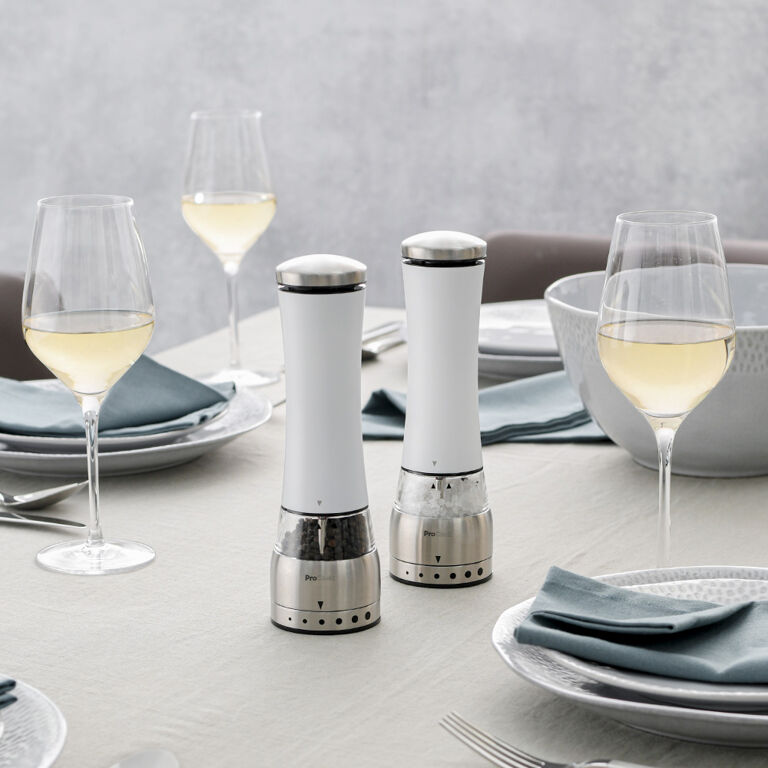 Procook Table Set Premium Electric Salt or Pepper Mill | ProCook