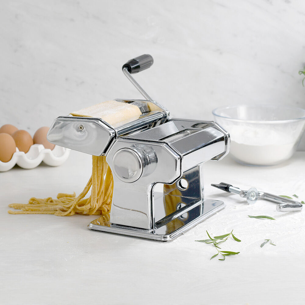 Pasta Maker Chrome Plated Steel | Pasta Makers and Meat Mincers from ProCook