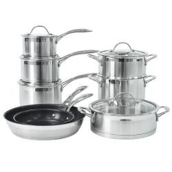 Main image for image of Professional Stainless Steel Cookware Set 8 Piece