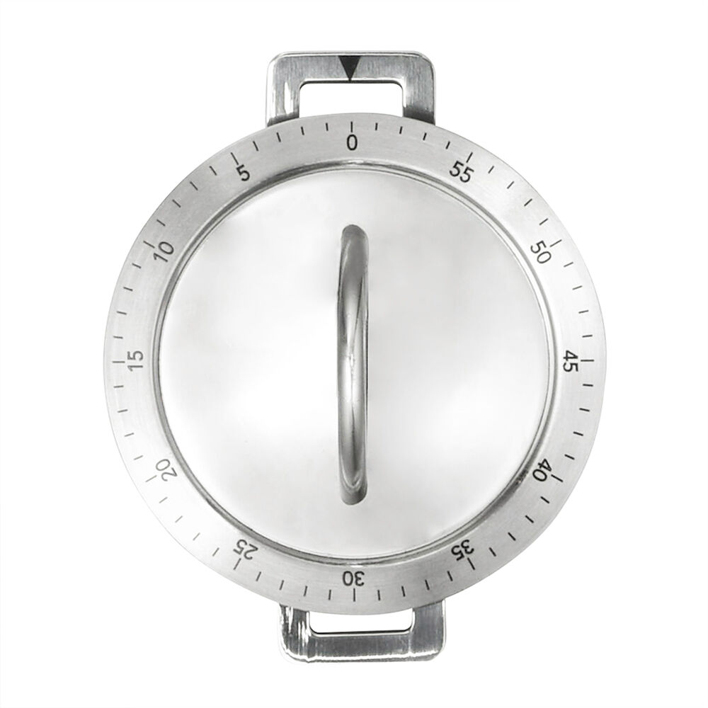 Mechanical Timer Stainless Steel Casserole Clocks, Timers