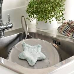 Secondary image for image of Silicone Scrubber Star