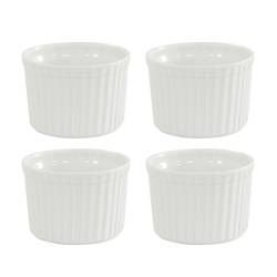 Secondary image for image of Porcelain Ramekin 4 Piece Set 9cm x 4.5cm