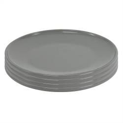 Stockholm Slate Stoneware Side Plate - Set of 4 - 21cm