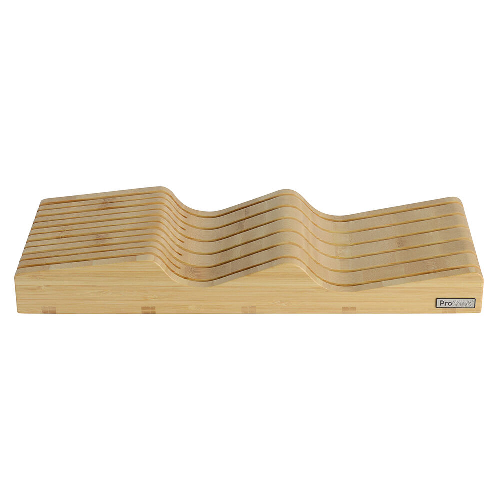 ProCook Bamboo in Drawer Knife Block 11 ProCook