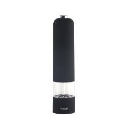 ProCook Electric Soft Touch Salt or Pepper Mill - Black 22cm