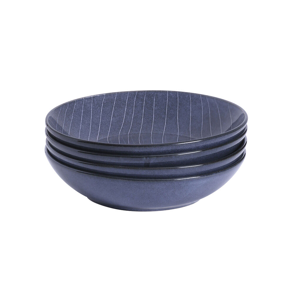 Sonoma Grey Stoneware Pasta Bowl Set of 4 20cm Pasta Bowls from ProCook