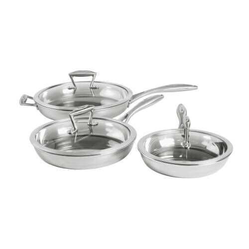 Elite Tri-Ply Frying Pan with Lid Set