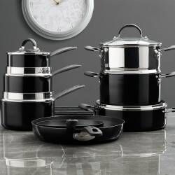 Secondary image for image of Gourmet Ceramic Non-Stick Cookware Set 8 Piece