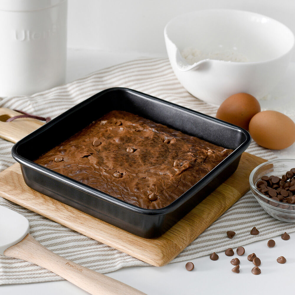 Brownie Pan Brownie Baking Tray with Dividers Non-Stick Carbon Steel Brownie  Tin | eBay