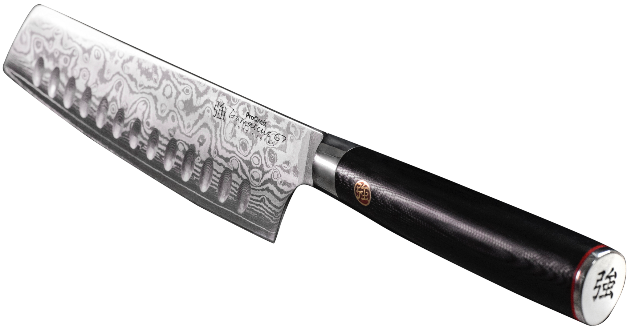 New AUS-10 Pro Damascus Chef Knife Ebony Big Handle 67-layer