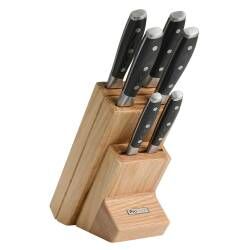 Professional X50 Knife Set - 6 Piece and Wooden Block