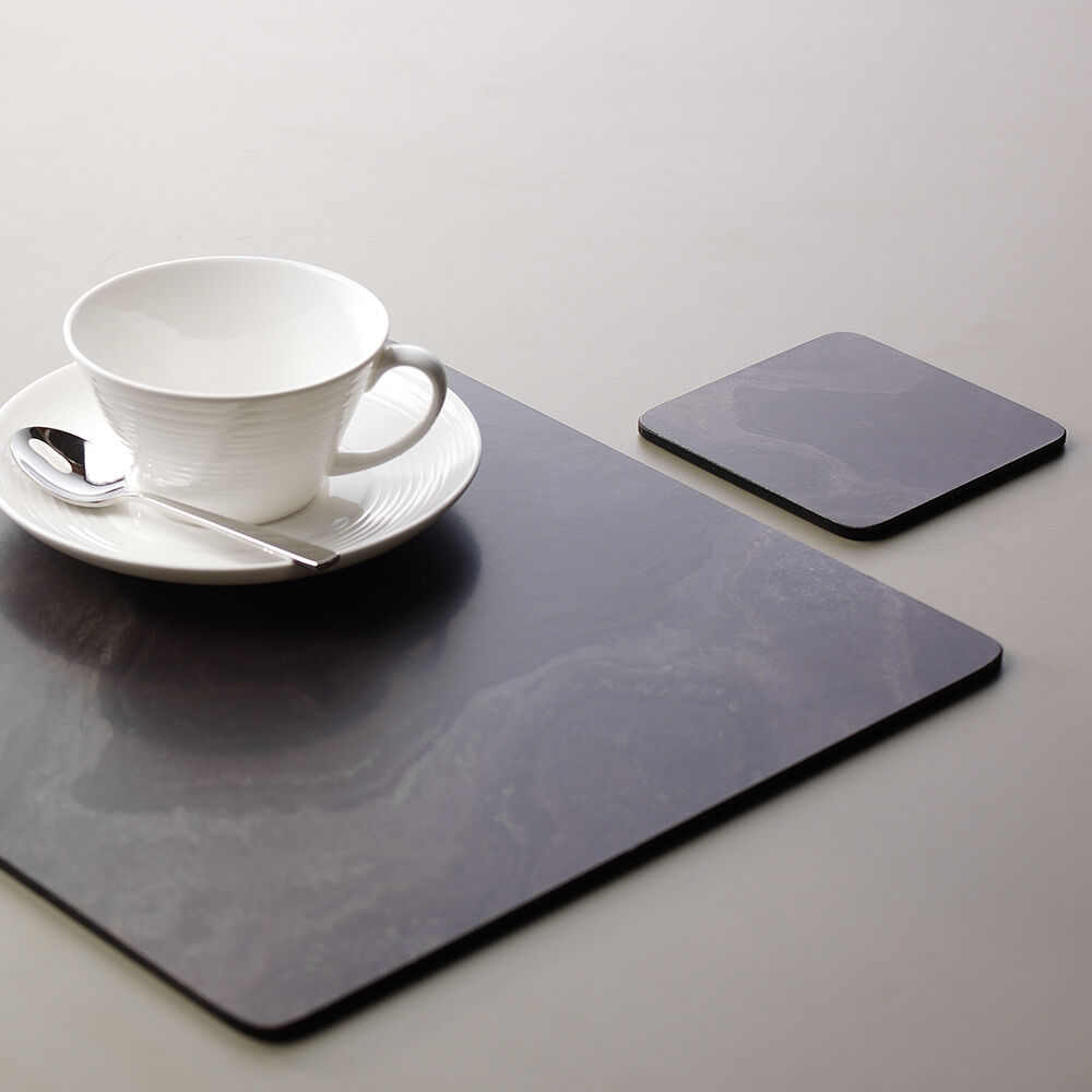 ProCook Square Placemats - Set of 4 Slate Effect