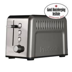 Main image for image of Gun Metal Toaster 2 Slice