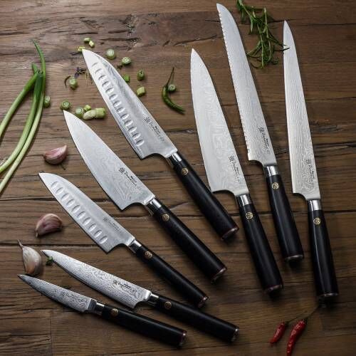 Damascus 67 Knife Set