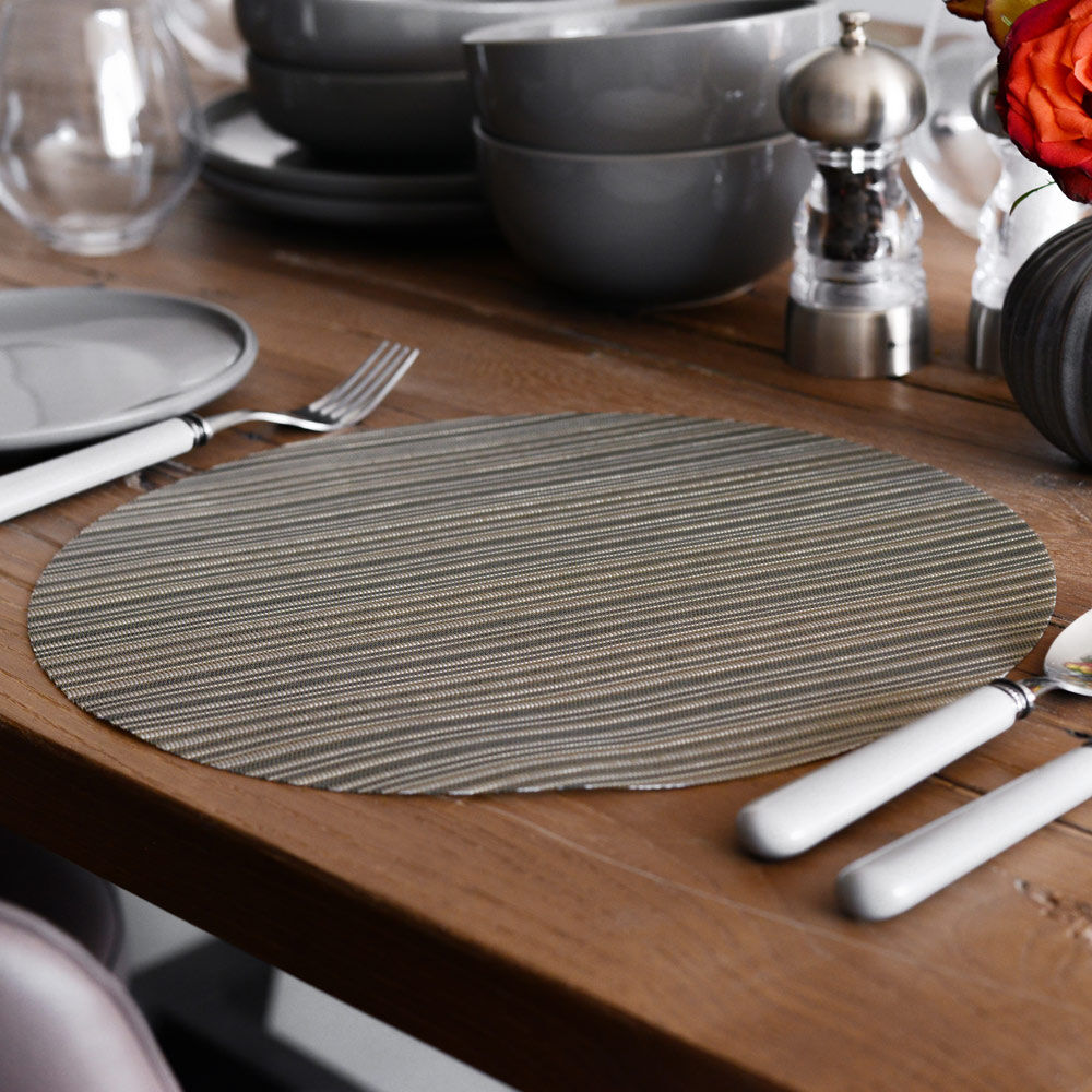 ProCook Round Placemats - Set of 4 Gold