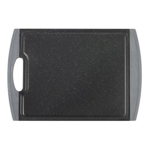 Black plastic chopping clearance board