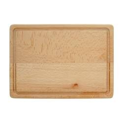 ProCook Wooden Chopping Board with Groove - 35 x 25cm