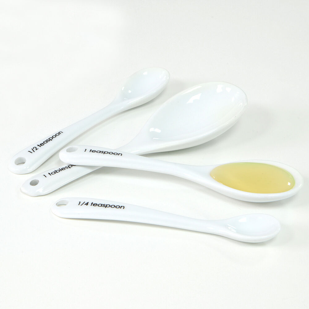 ProCook Porcelain Measuring Spoons Set of 4