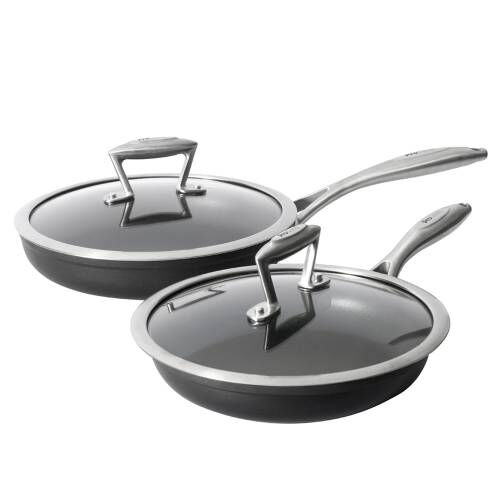 Elite Forged Frying Pan with Lid Set