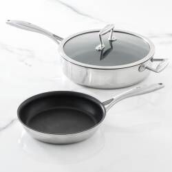 Elite Tri-ply Saute and Frying Pan Set - 2 Piece