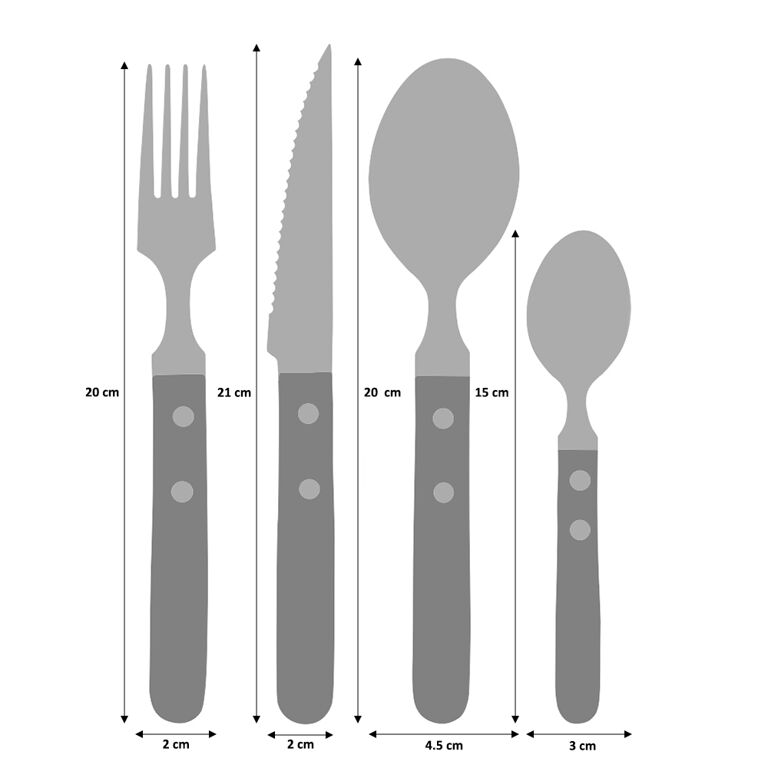 ProCook Chiswick Cutlery Set 16 Piece 