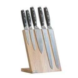 Elite Ice X50 Knife Set - 5 Piece and Magnetic Block