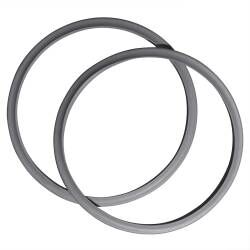 Professional Stainless Steel Pressure Cooker Sealing Ring Set - 2 Piece