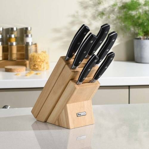 Gourmet Classic Knife Set - 6 Piece and Wooden Block - S2965