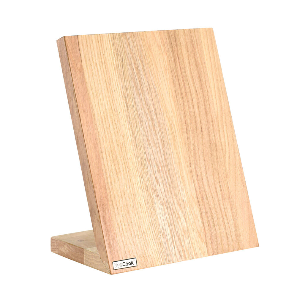 ProCook Oak Magnetic Knife Block 5 Piece | ProCook