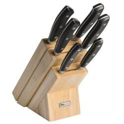 Gourmet Classic Knife Set - 6 Piece and Wooden Block