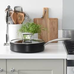 Secondary image for image of Elite Forged Saute Pan & Lid 28cm / 4.2L