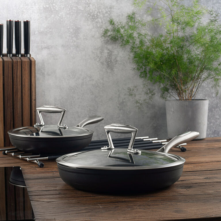 Elite Frying Pan with Lid Set ProCook