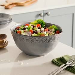 Main image for image of Malmo Charcoal Teardrop Deep Serving Bowl 26cm