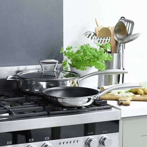 Elite Tri-ply Saute and Frying Pan Set