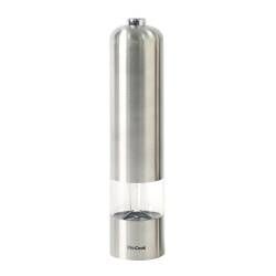ProCook Electric Salt or Pepper Mill - Stainless Steel 22cm