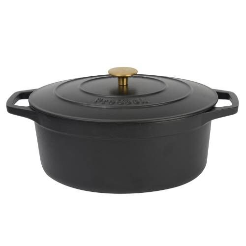Chasseur Faitout rond-24 cm-Rubis Cast Iron Casserole and lid, 24cm, Red