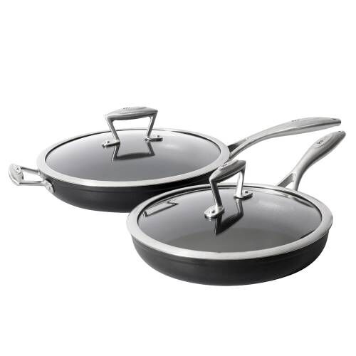 Elite Forged Frying Pan with Lid Set