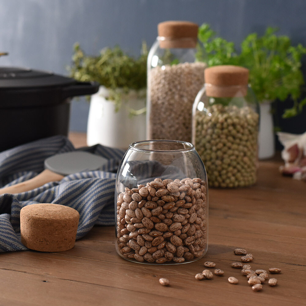 ProCook Teardrop Glass Storage Jar 500ml