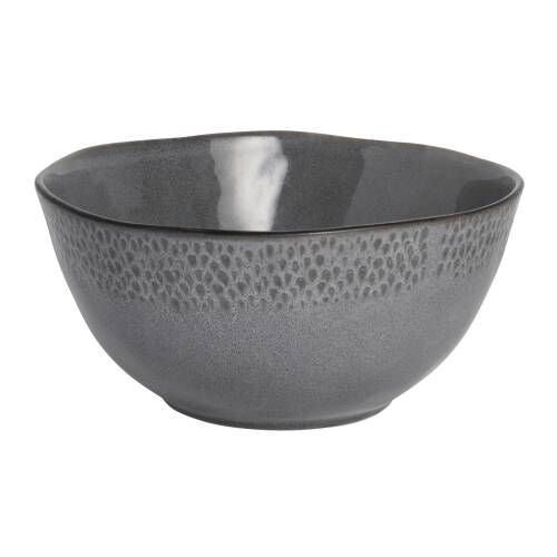 Malmo Charcoal Teardrop Deep Serving Bowl