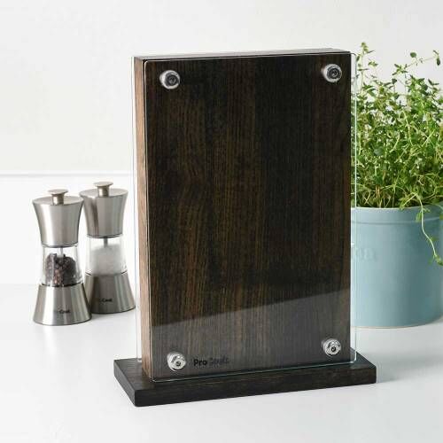 ProCook Magnetic Glass and Ash Knife Block