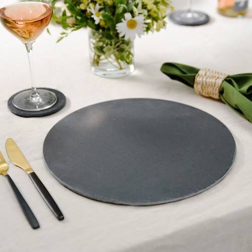 ProCook Slate Placemat and Coaster Set