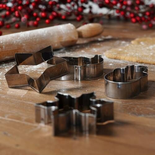 ProCook Christmas Cookie Cutter Set