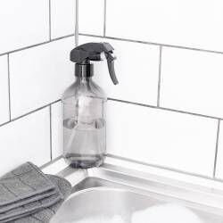 Secondary image for image of Cleaning Spray Bottle 500ml Grey