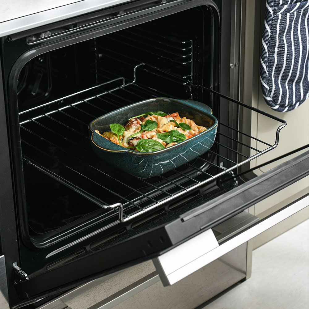 ProCook Stoneware Oven Dish 25.5cm x 16.5cm Reactive Green