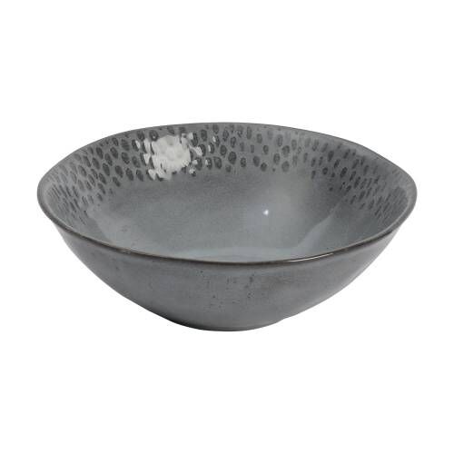 Malmo Charcoal Teardrop Cereal Bowl