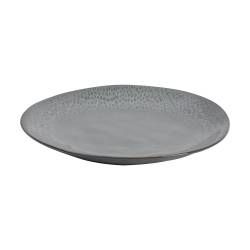 Malmo Charcoal Stoneware Dinner Plate - 28cm