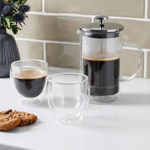 ProCook Cafetiere Gift Set 600ml and 2 Cups