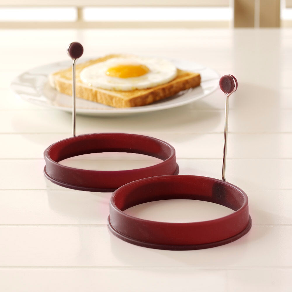 ProCook Silicone Egg Ring Twin Pack
